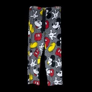 Disney’s Mickey Mouse Soft Fleece Lounge Pants, Sleep Bottoms, Pajama Pants SZ M